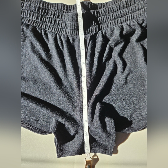 La SENZA Black cotton shorts sleep wear pajama pj short with sexy see thu size S - Picture 14 of 15